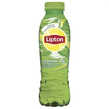 Чай холодний Lipton зелений 0,5л - Photo 1