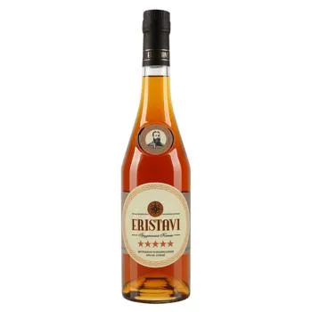 Коньяк Eristavi 5 років 40% 0,5л - Фото 1