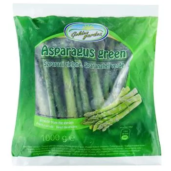Спаржа Golden Garden зелена цiла заморожена 1кг - Фото 1
