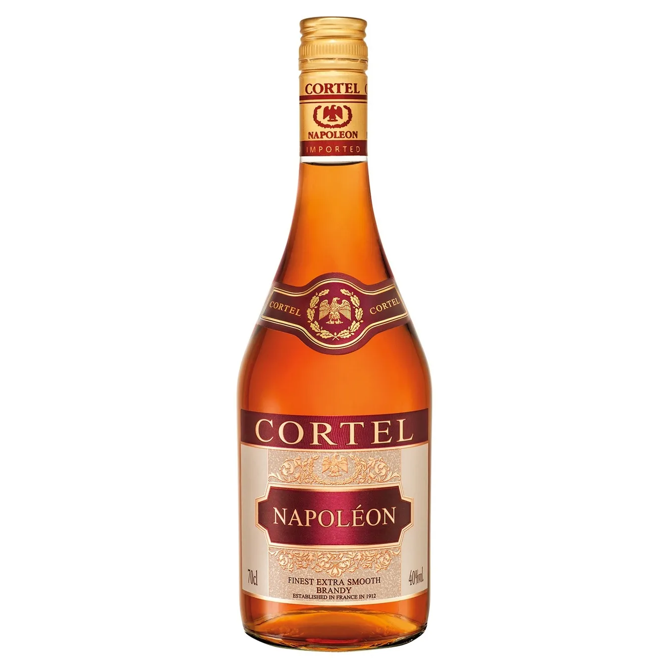 Бренді Cortel Napoleon 40% 0,7л - Фото 1