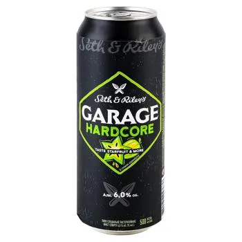 Пиво Seth&Riley's Garage Hardcore Taste Starfruit&More спеціальне 6% 0,5л - Фото 1