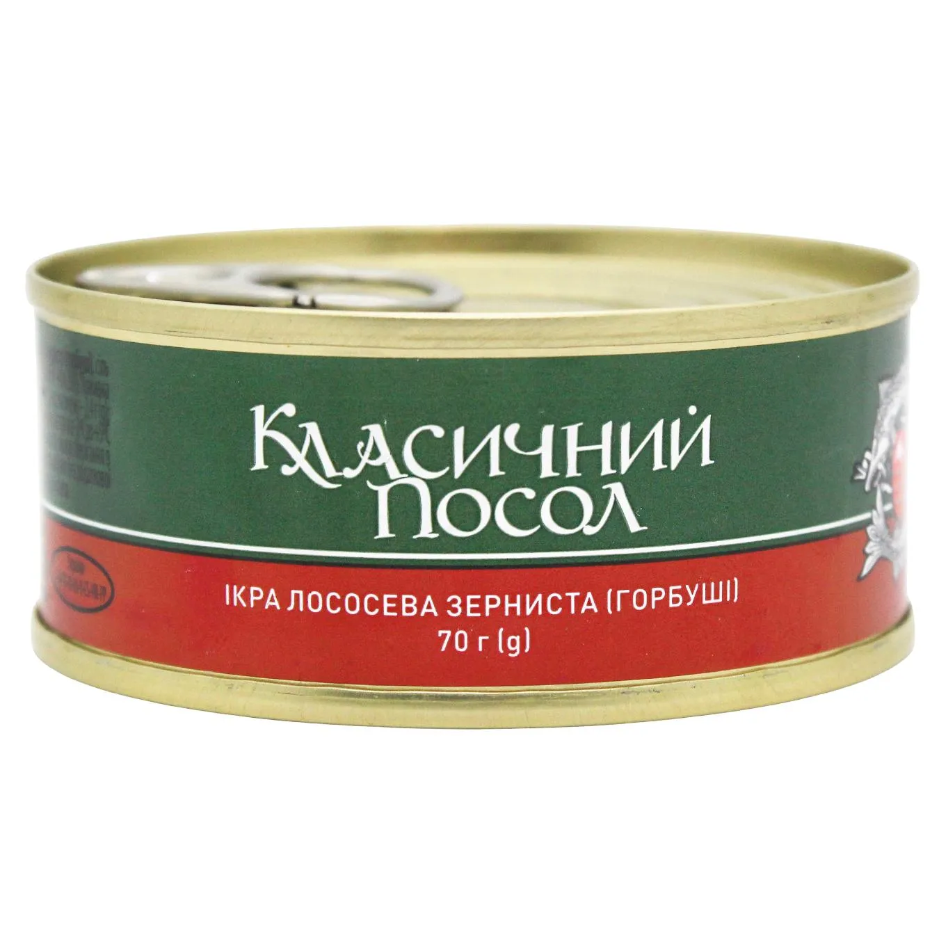 Ікра горбуші Класичний Посол зерниста 70г - Фото 3