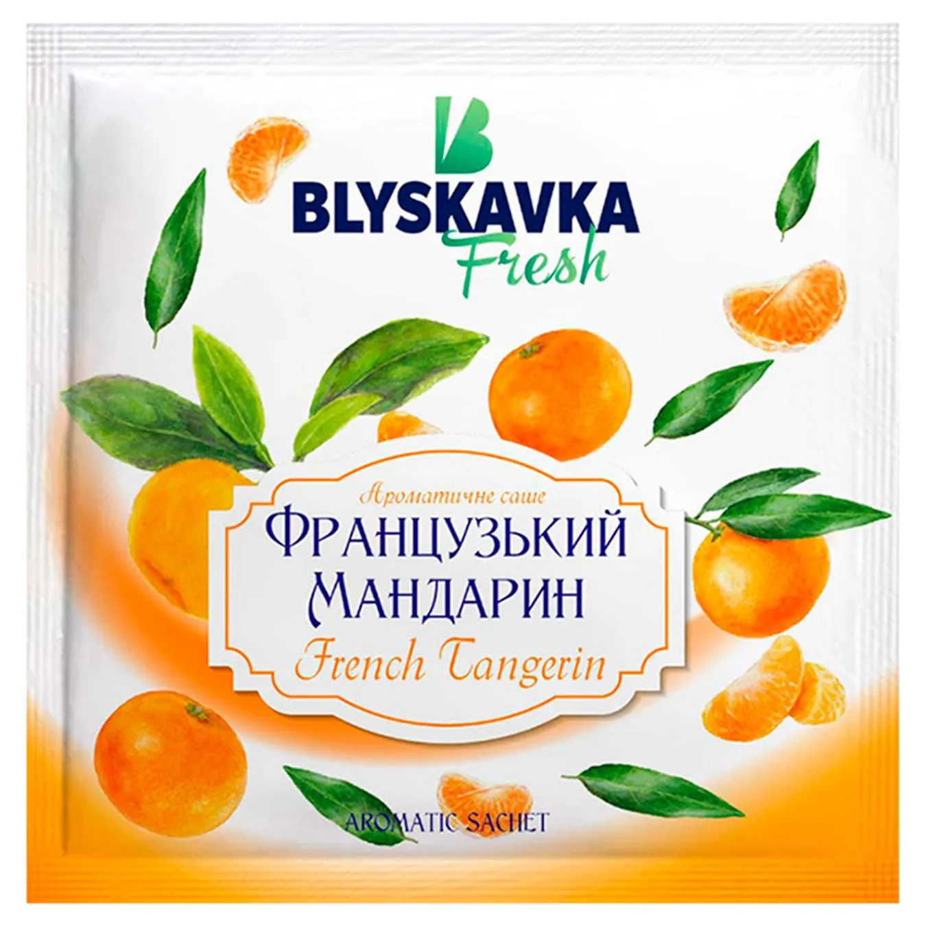 Ароматичне саше Blyskavka Fresh Французький мандарин 10г - Фото 3