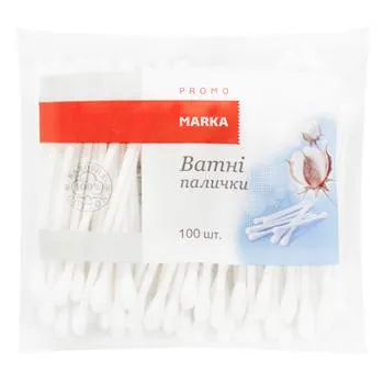 Палички ватні Marka Promo 100шт - Photo 1