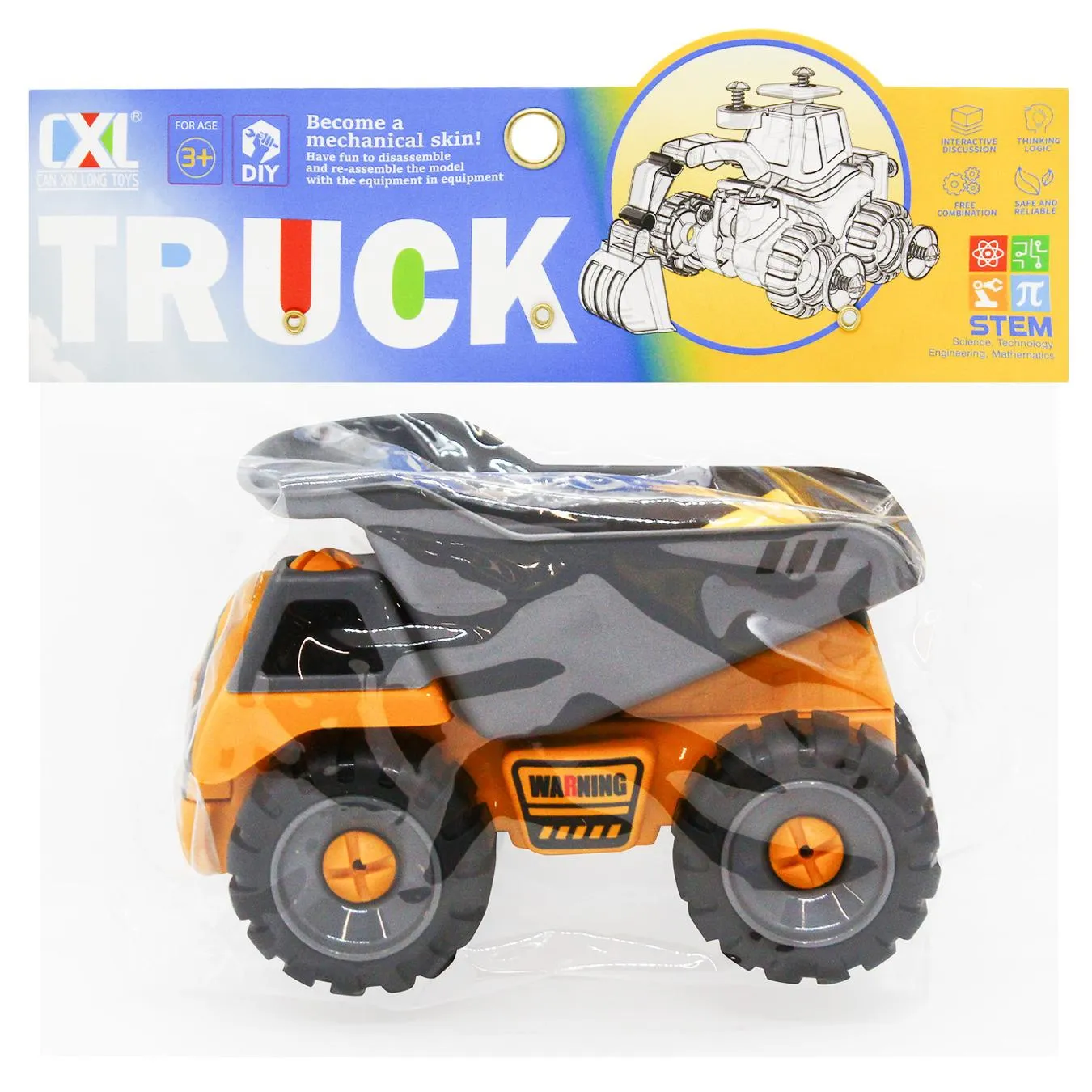 Машина DIY самоскид Greenwich 19*8*11 см - Фото 1