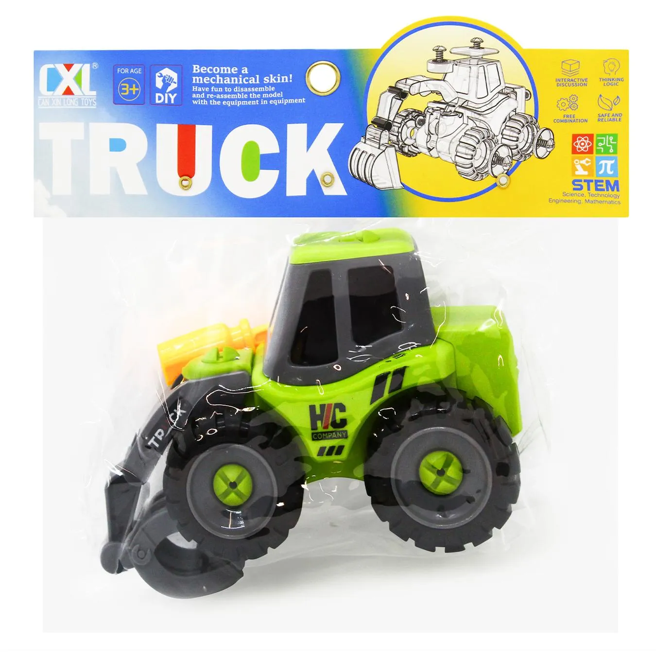 Машина DIY навантажувач Greenwich 19*8*11 см - Фото 1