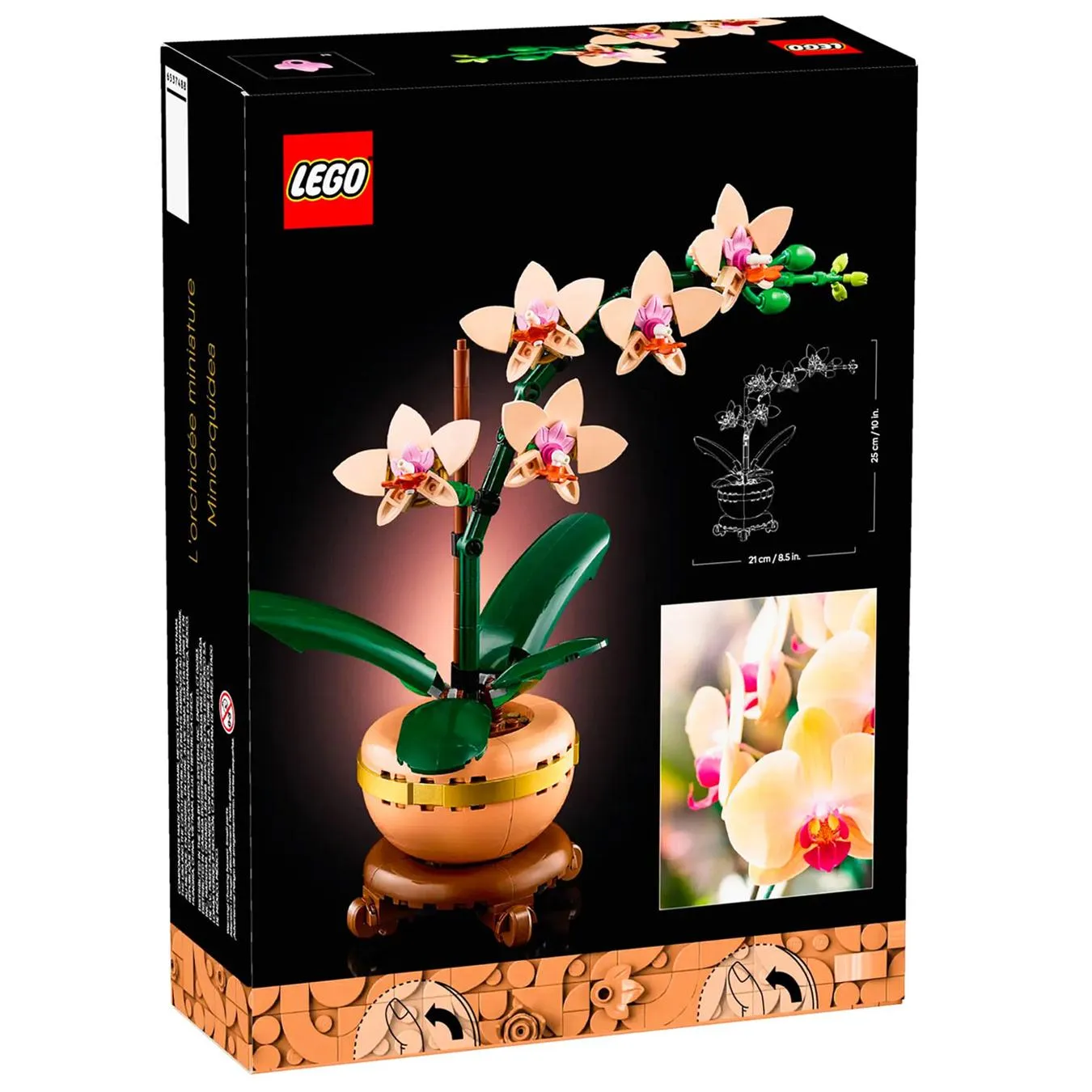 Конструктор Lego Botanicals Міні орхідея 10343 - Фото 1