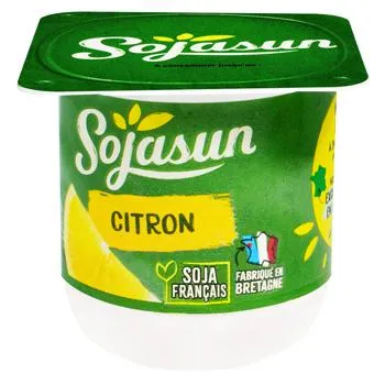 Йогурт Sojasun соєвий лимон з м'якоттю 100г - Photo 1