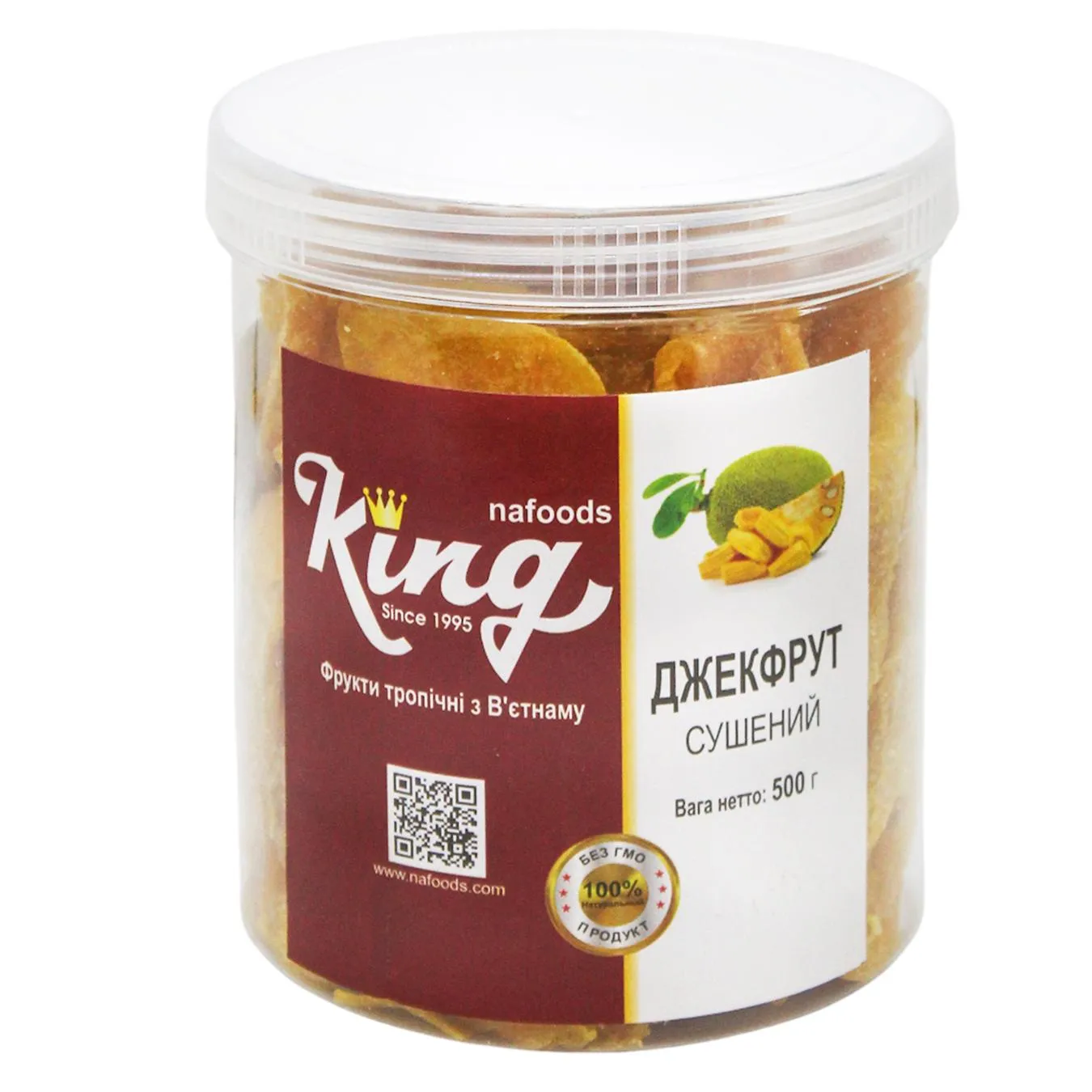 Джекфрут King сушений 500г - Фото 1