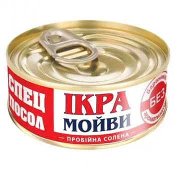 Ікра мойви Спец Посол пробійна солена 90г - Photo 1