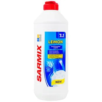 Засіб для миття посуду Sarmix Lemon 500мл - Photo 1