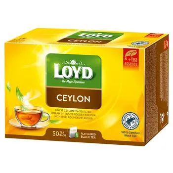 Чай чорний Loyd Цейлон 2г*50шт - Photo 1