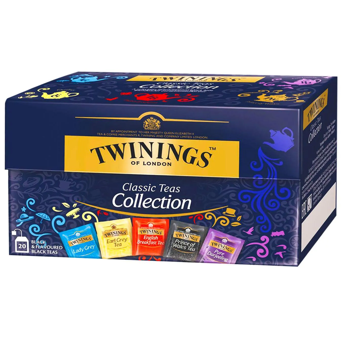Чай чорний Twinings Колекція чорного чаю 20шт - Фото 1
