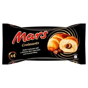 Круасани Mars з шоколадно-карамельною начинкою 4шт*48г - Photo 3