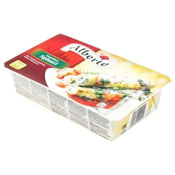 Канелоні Alberto з шпинатом 400г - Фото 1