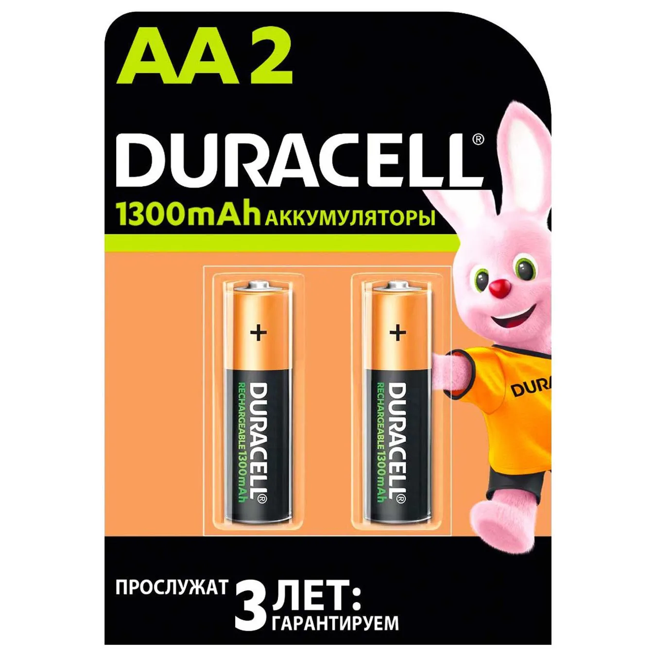 Акумулятори Duracell AA 2шт - Фото 1
