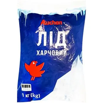 Лід харчовий Auchan 1кг - Photo 1
