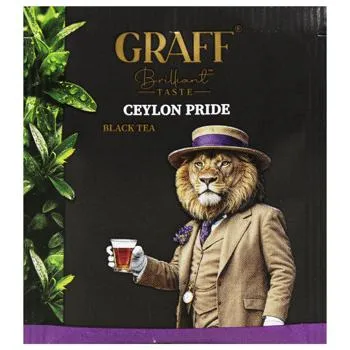 Чай чорний Graff Ceylon Pride 2г - Photo 1