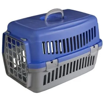 Переноска для котів та собак AnimAll сіро-блакитна 48,5х32,5х32,5см - Photo 1