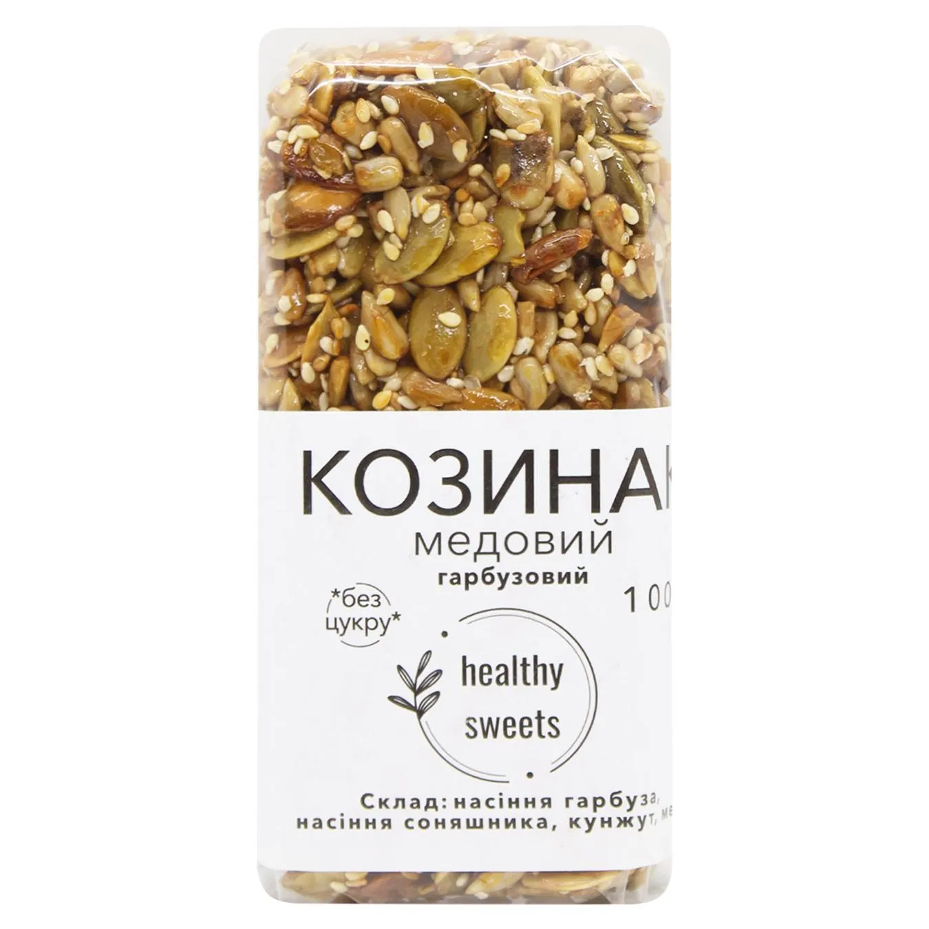 Козинак Healthy Sweets гарбузовий 100г - Фото 1