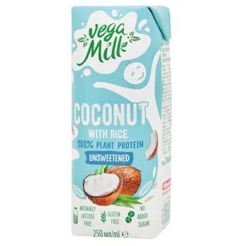 Напій рисово-кокосовий Vega Milk 1,5% 250г - Photo 1