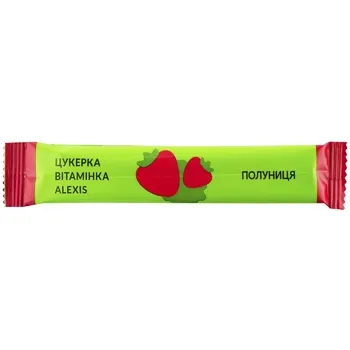 Пастила фруктова Alexis полуниця 17г - Photo 1