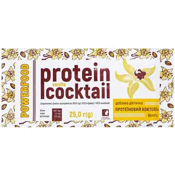 Коктейль Powerfood Протеїновий Ваніль 25г - Photo 1