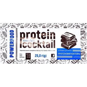 Коктейль Powerfood Протеїновий Шоколад 25г - Photo 1