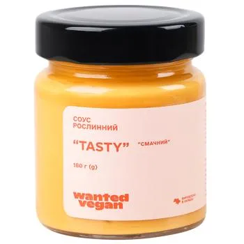 Соус рослинний Wanted Vegan Смачний 180г - Photo 1