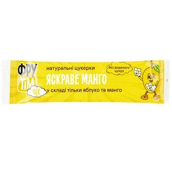 Цукерки натуральні ФруТім Чік Яскраве манго 10г - Photo 1
