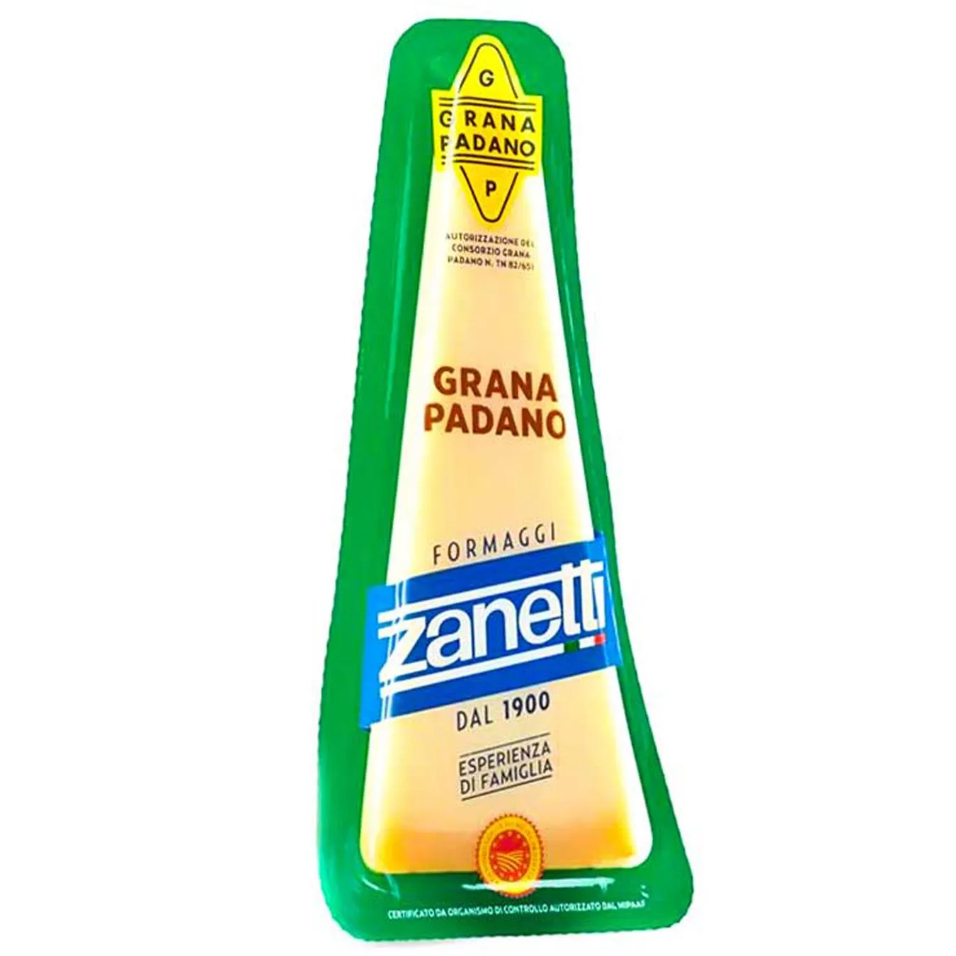 Сир Zanetti Грана Падано твердий безлактозний 32% 150г - Фото 4