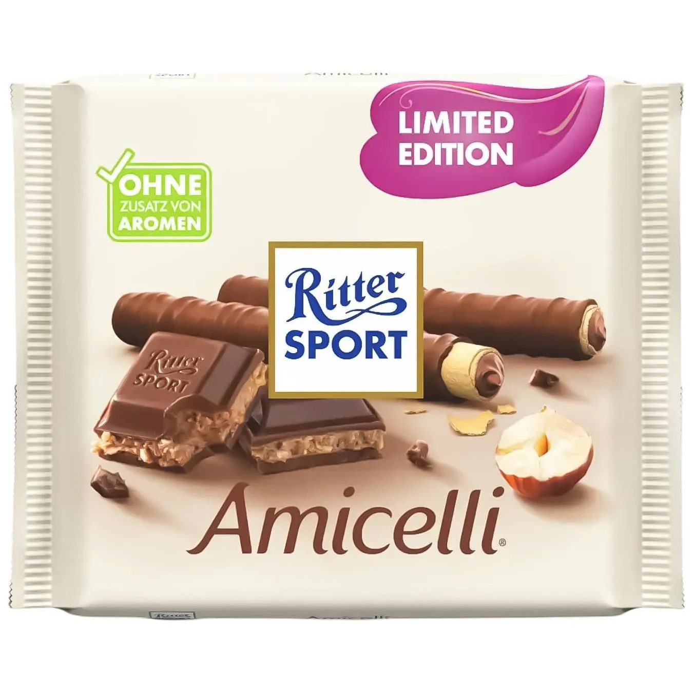 Шоколад молочний Ritter Sport Amicelli 100г - Фото 1
