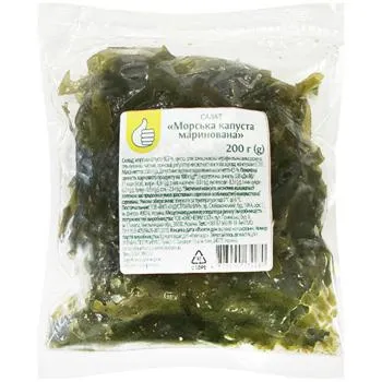 Морська капуста Auchan маринована 200г - Photo 1