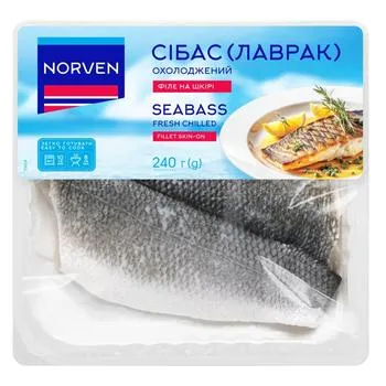 Сібас Norven філе на шкірі охолоджений 240г - Photo 3