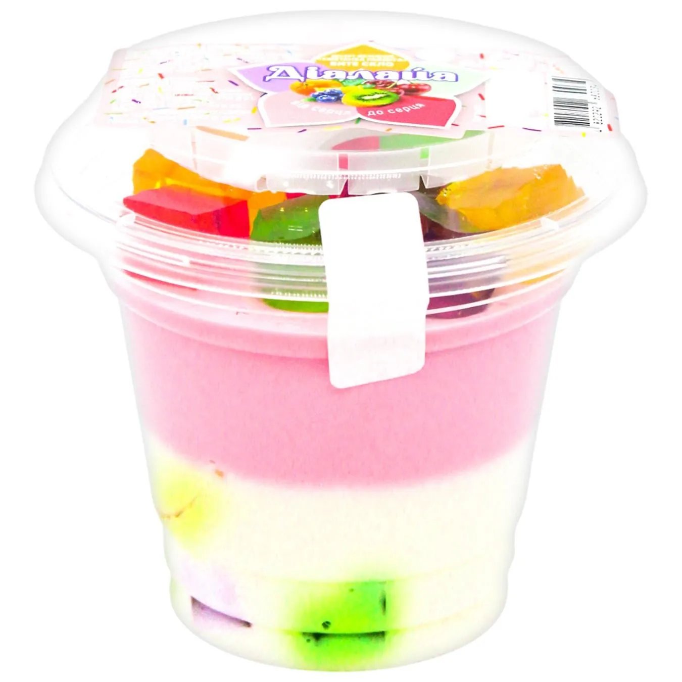 ДЕСЕРТ ЖЕЛ.БИТЕ СКЛО 250Г СРАЙДУГА - Фото 1