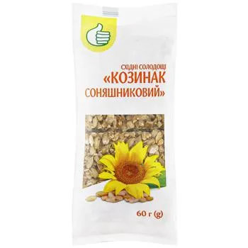 Козинак Auchan соняшниковий 60г - Photo 1