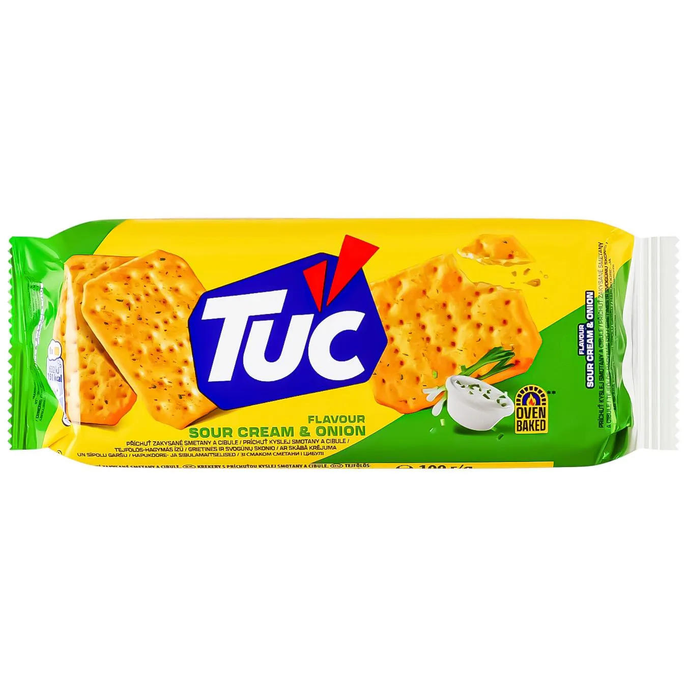 Крекер Tuc смак сметана з цибулею 100г - Фото 1