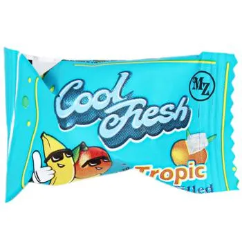 Жувальна гумка Monzhar Cool Fresh Тропік 4г - Photo 1