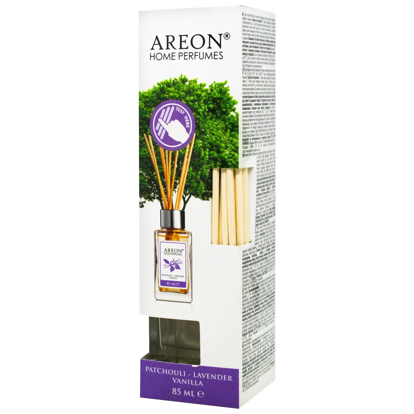 Аромадифузатор Areon Patchouli-Lavender-Vanilla 85мл - Фото 1