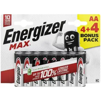 Батарейки Energizer max aa 4+4шт - Фото 1