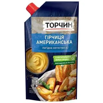 Гірчиця ТОРЧИН® Американська лагідний смак 130г - Photo 5
