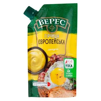 Гірчиця Верес Європейська 130г - Photo 5