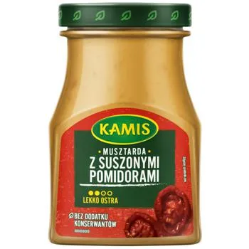 Гірчиця Kamis з сушеними помідорами 185г - Photo 3
