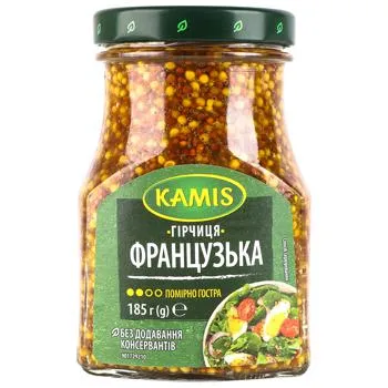 Гірчиця Kamis Французька 185г - Photo 3