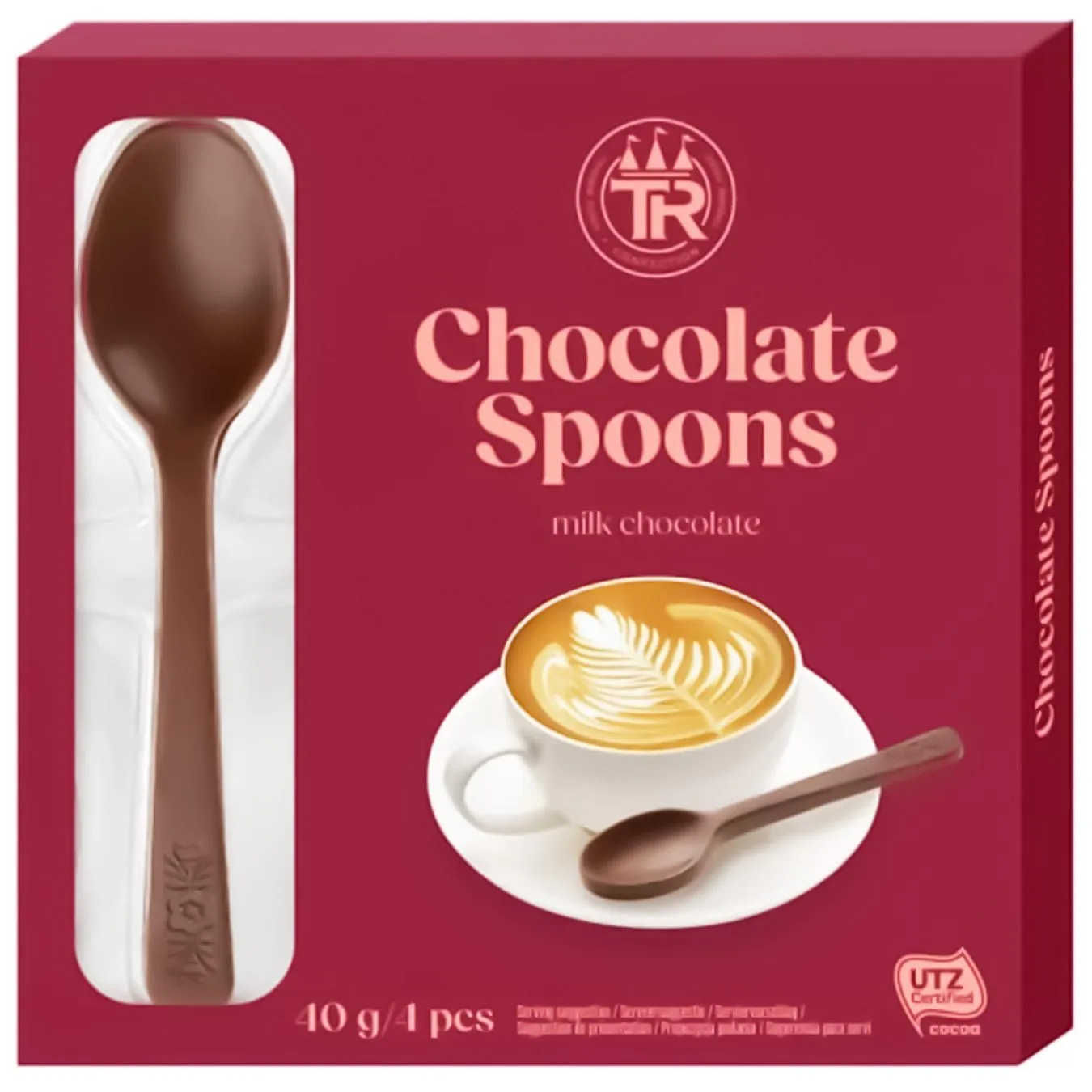 Фігурки Truff Royal Ложки з молочного шоколаду 40г - Фото 1