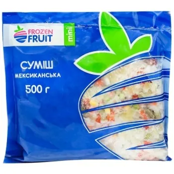 Суміш Фрозен Фрут Мексиканська свіжоморожена 500г - Photo 1
