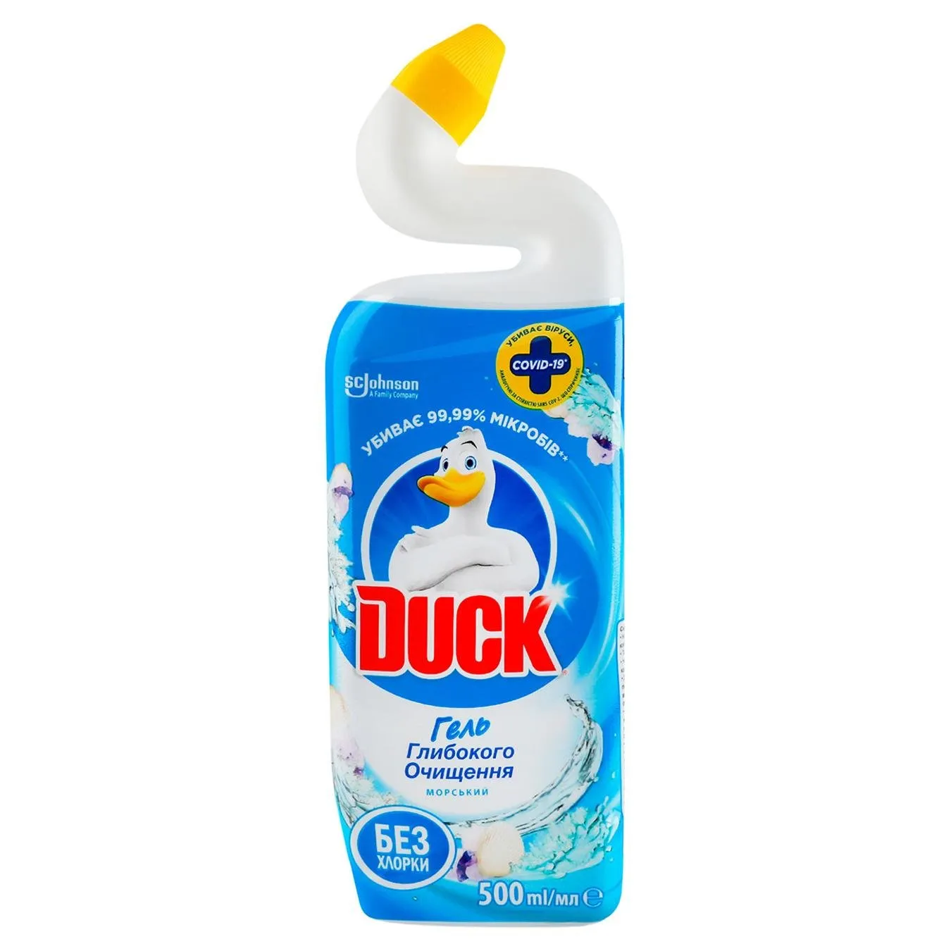Засіб чистячий Duck Морський для унітазу 500мл - Фото 5