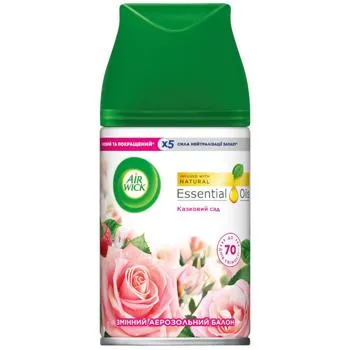 Балон змінний аерозольний Air Wick Казковий сад 250мл - Фото 3