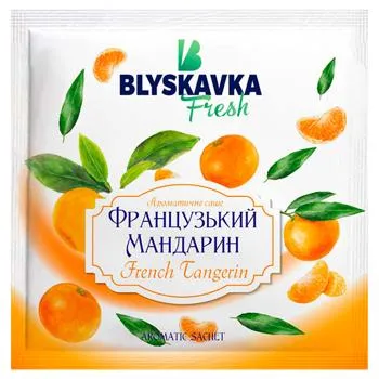 Ароматичне саше Blyskavka Fresh Французький мандарин 10г - Photo 1