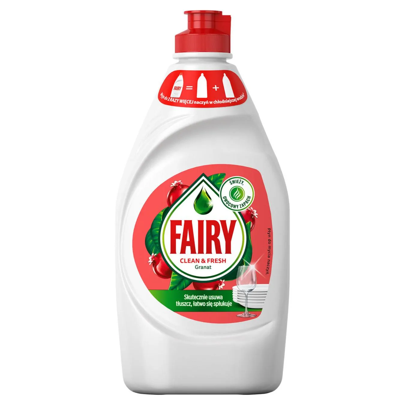 Засіб для миття посуду Fairy Clean & Fresh Гранат 450мл - Фото 4